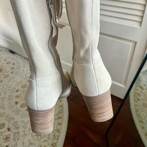 Naturalizer Beige Over the Knee Boots